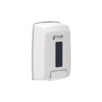 Dozator de săpun lichid plastic, alb, I-NOVA, Clar - J1100PB