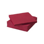 Șervețele de masă bordeaux 2 straturi, 33x33 200 buc/set