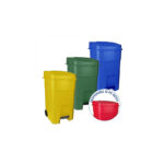 Europubelă cu pedală pentru colectare selectivă 80 L