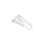 Palete pentru cafea din plastic albe, 1000 buc/set