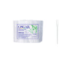 Palete pentru cafea din plastic transparente Oscar, 1000 buc/set