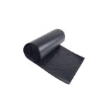 Saci menajeri, 60 L, 10 buc/rolă, negri