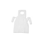 Șorț protecție 20 microni din polietilenă 100 buc/set